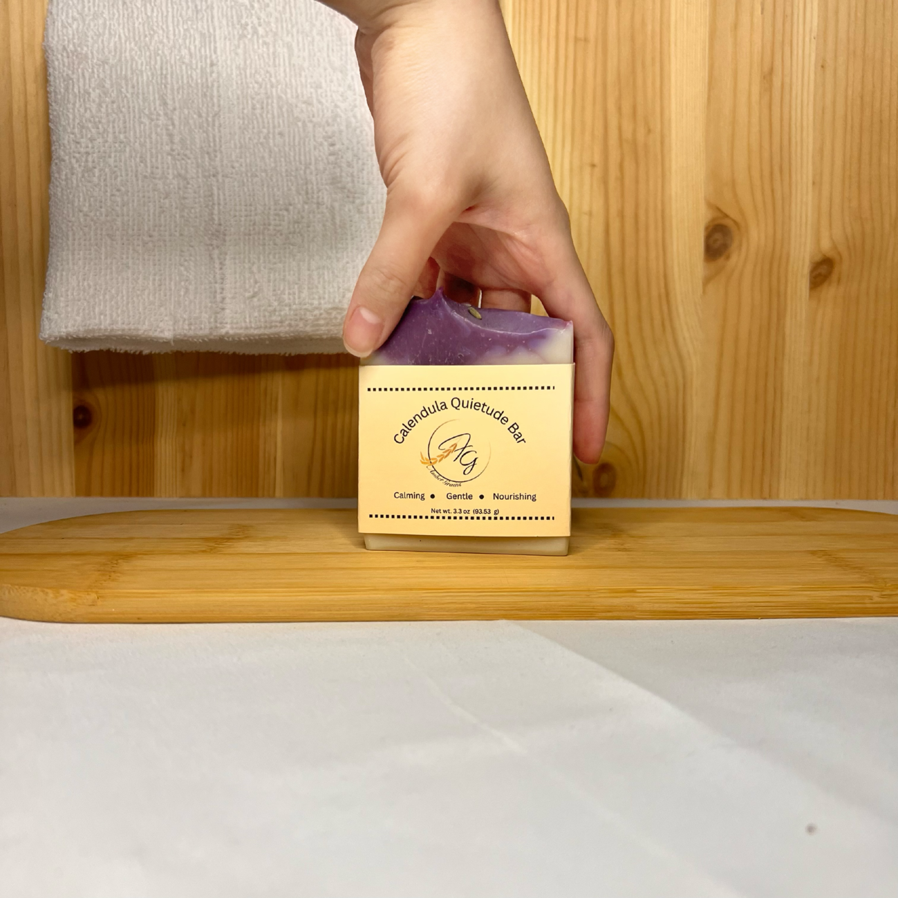 Calendula Quietude Bar - Gentle care for calm, nourished skin