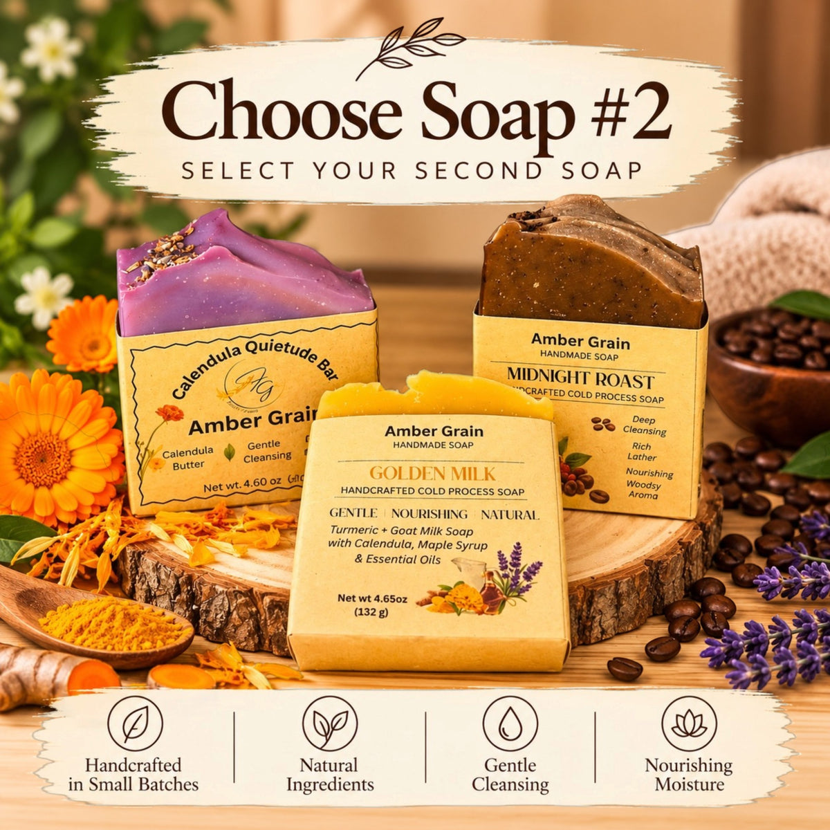 Pick Your Own Soap Trio