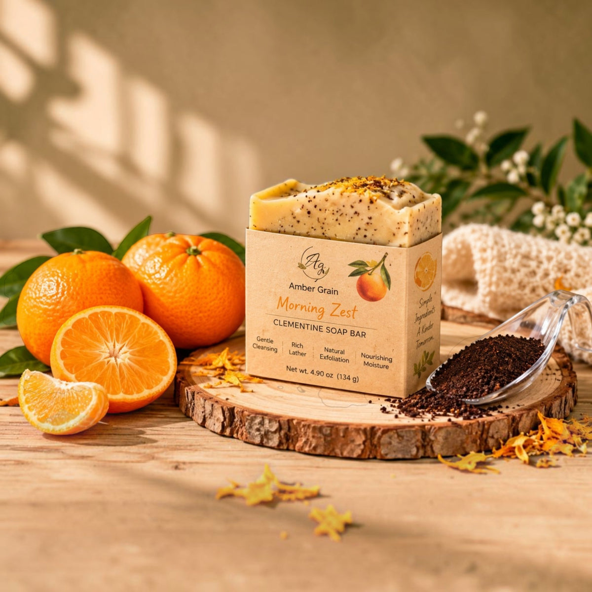 Morning Zest – Clementine Handmade Soap